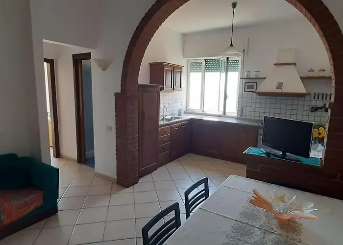 Da Zia Ida. Vista Golfo In Centro. דירה *